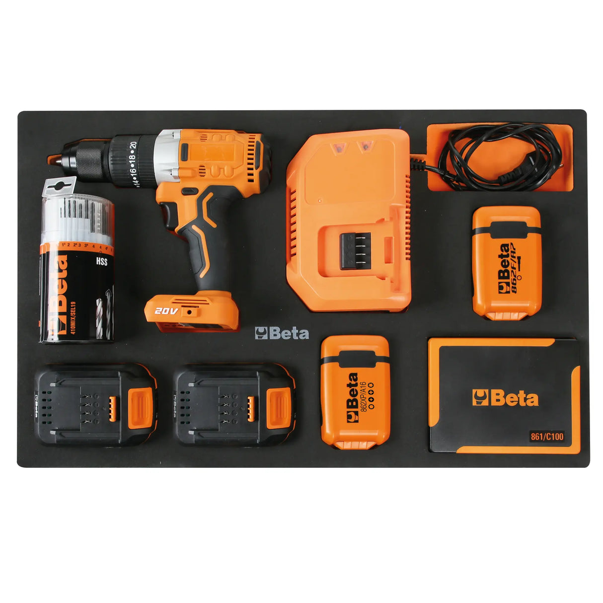 Arredo officina Beta RSC50 2.0 F con 411 Utensili e Poltrona Omaggio