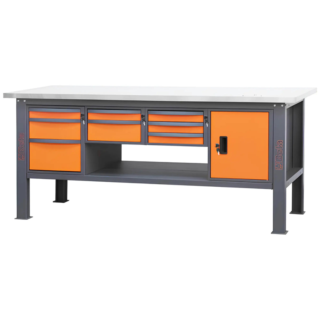 Banco da lavoro Beta C58BC-X2,1 8CA arancione