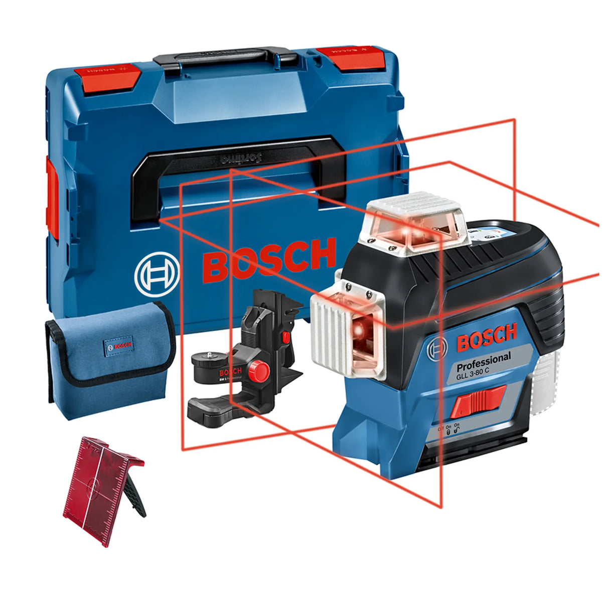 Livella Laser Bosch GLL 3-80 C PRO 12V