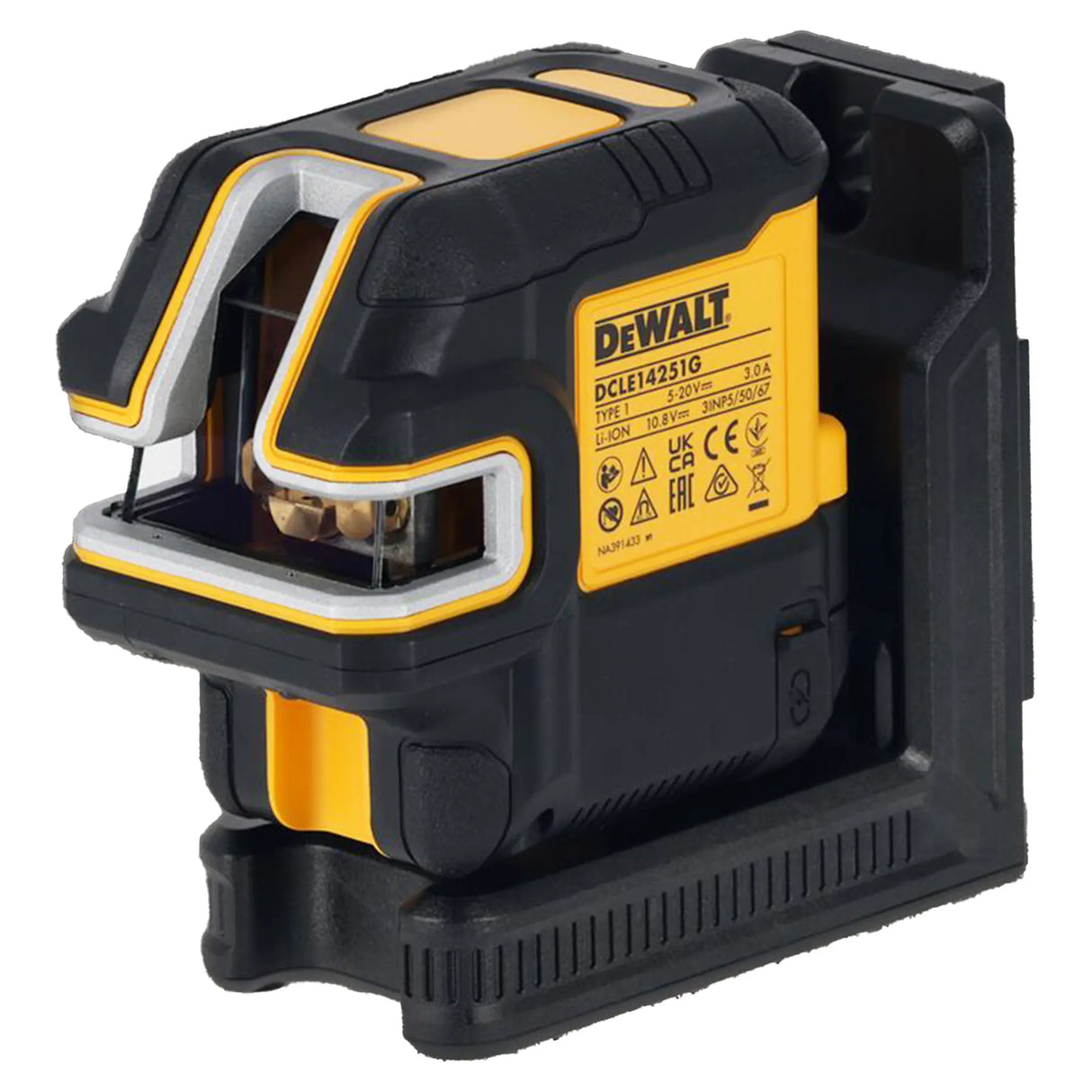 Tracciatore laser a croce verde Dewalt DCLE14251GB-XJ