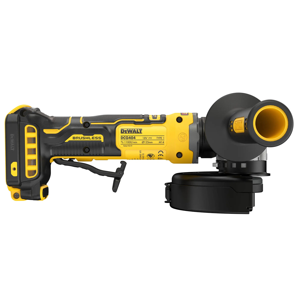 Smerigliatrice Dewalt DCG404NT-XJ 18V