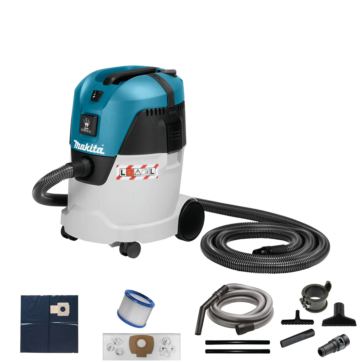 Aspiratore a traino Makita VC2512L 1000W
