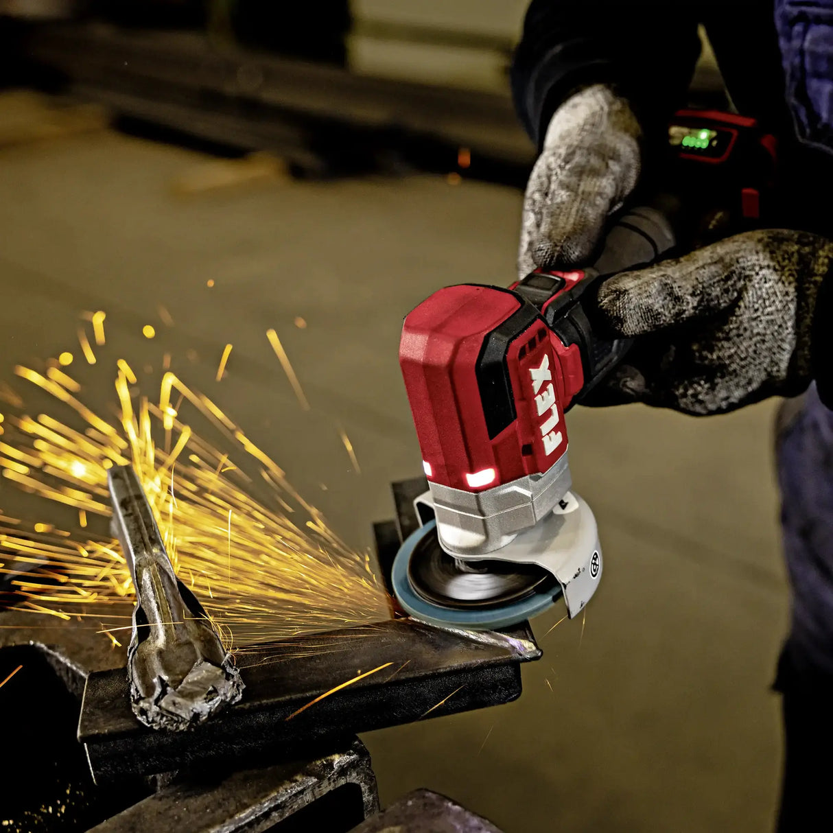 Smerigliatrice angolare Flex LBE 76 12V EC