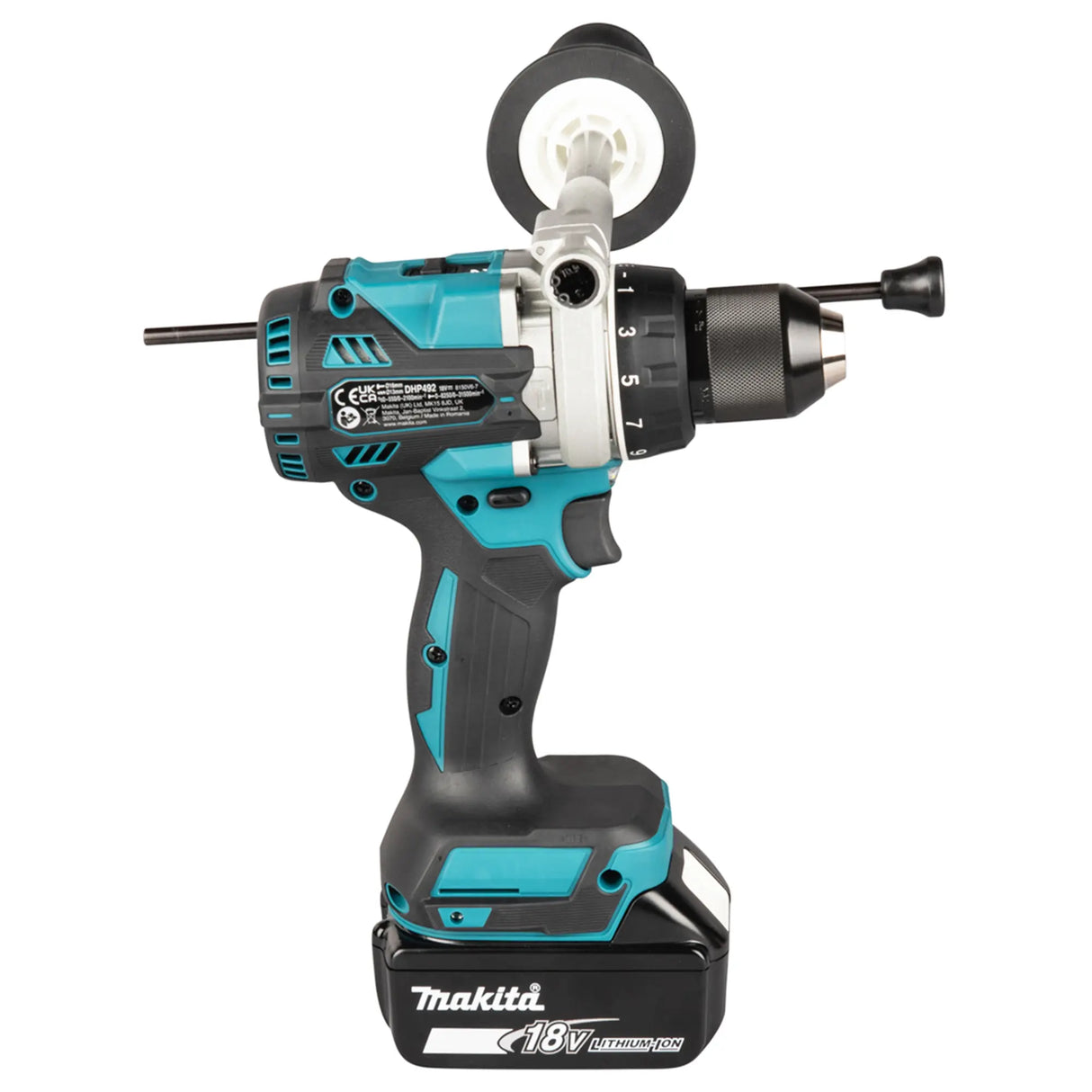 Trapano Avvitatore Makita DHP492RTJ 18V 5Ah
