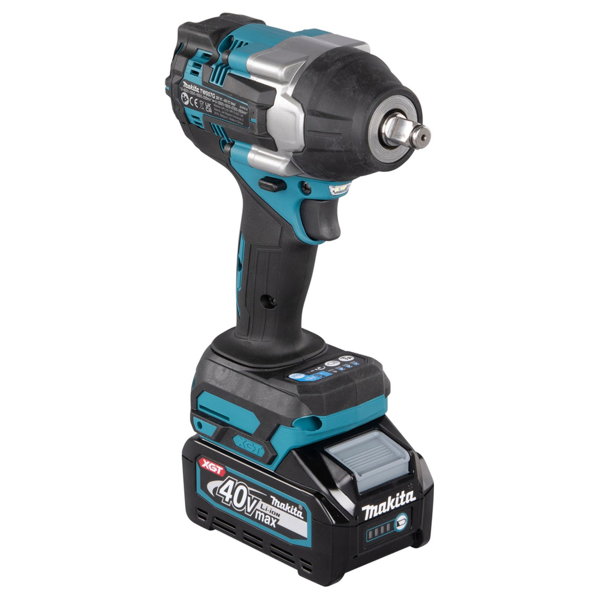 TW007GU201 - Chiave a Impulsi Makita TW007GU201 XGT 40V 4Ah 760 Nm - Immagine 7
