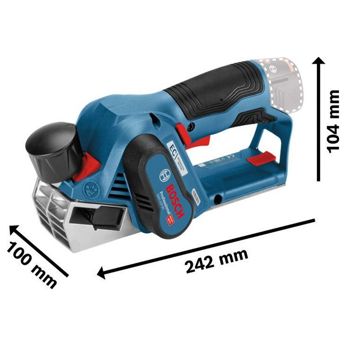 Pialletto Bosch GHO 12V-20 PRO 12V