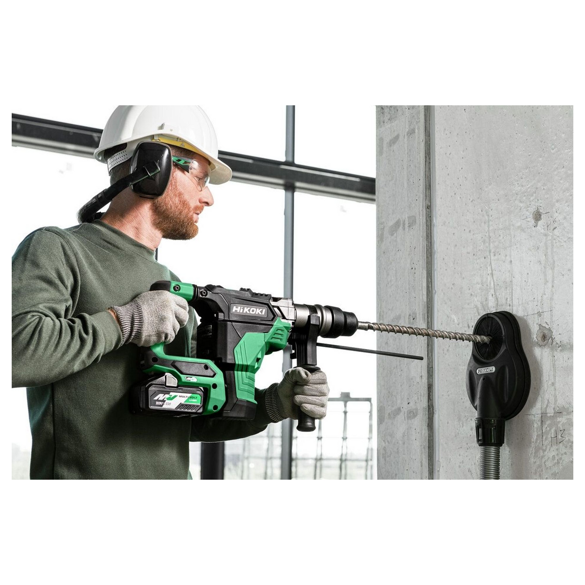 DH36DMAW2Z - Battery-powered hammer drill HiKOKI DH36DMAW2Z SDS-Max 36V 7.1J - Image 4