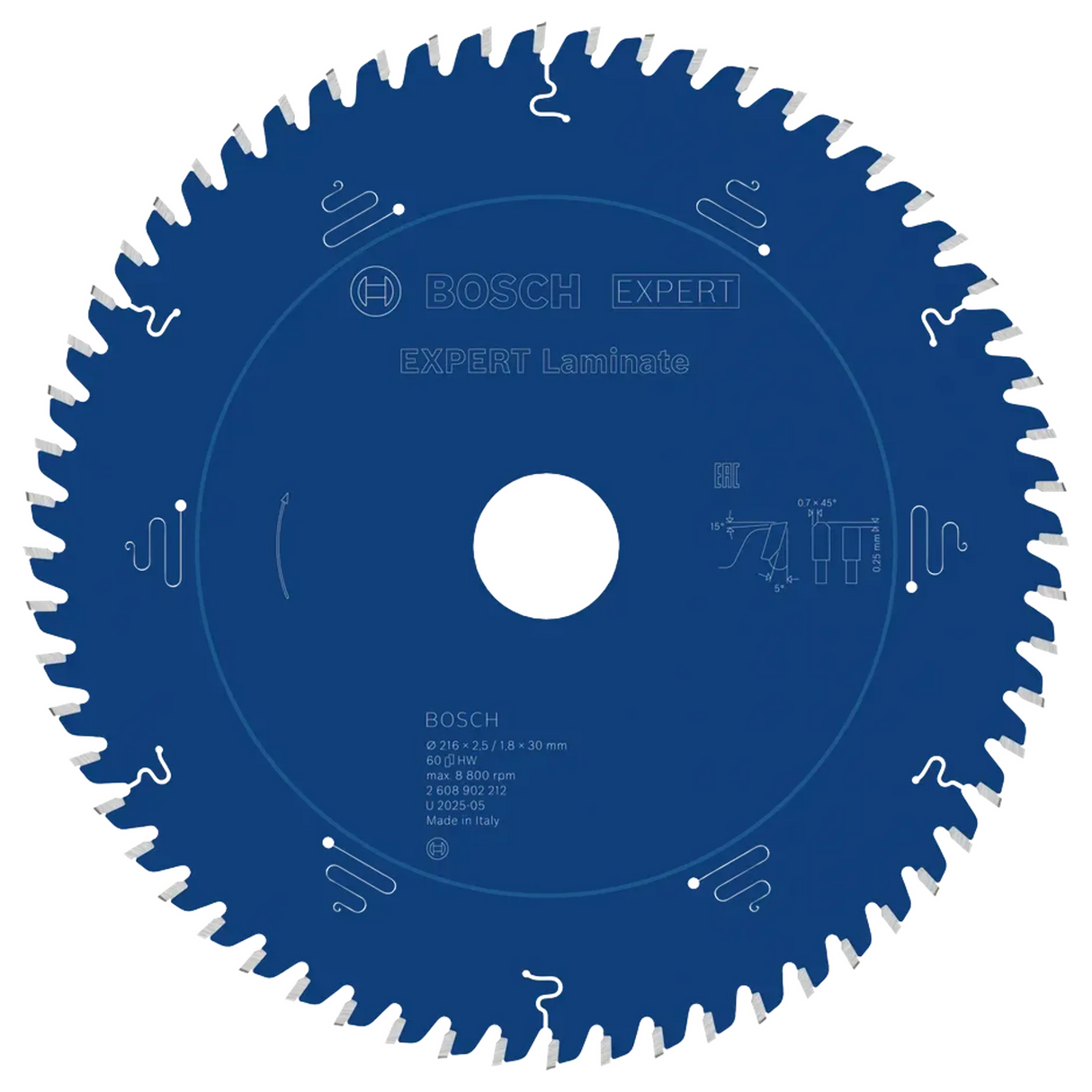 2608902213 - Circular Blade Bosch Expert Laminate for Laminate