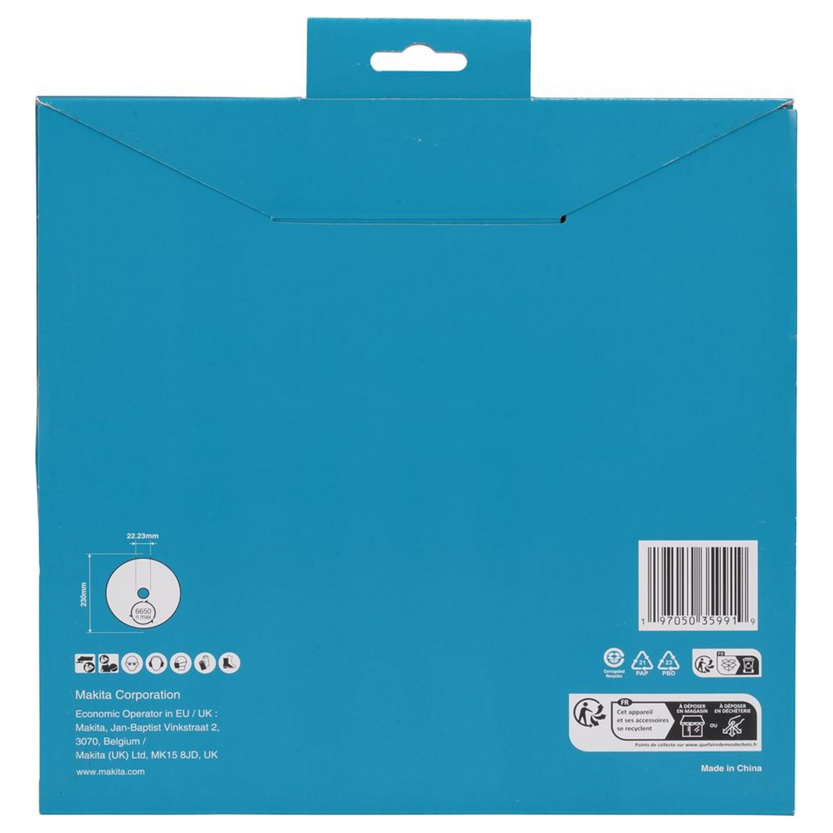 D-80254 - Diamond Disc Makita D-80254 230mm Continuous Crown - Image 5