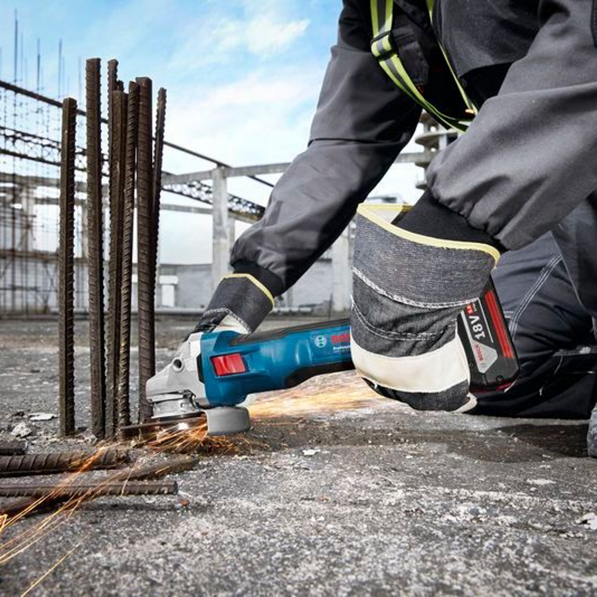 06019N4102 - Smerigliatrice Bosch GWS 18V-11 PRO 18V - Immagine 25