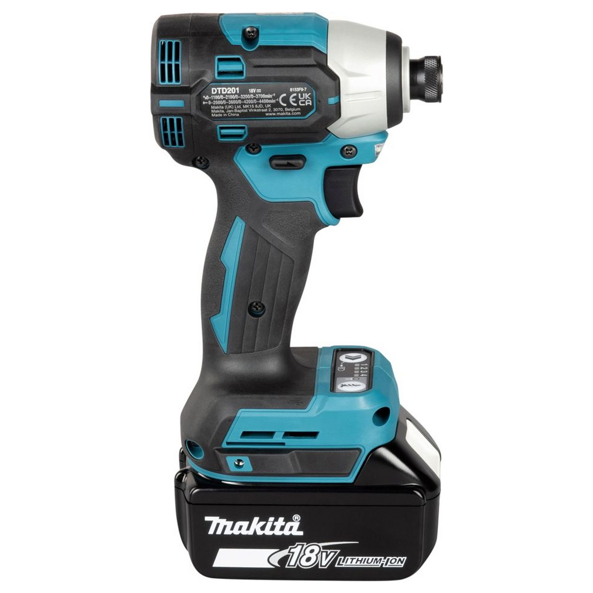DTD201RTJ - Impact Wrench Makita DTD201RTJ 18V 5Ah - Image 6