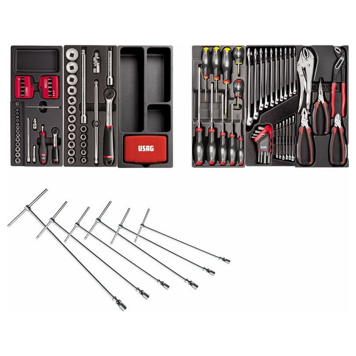 U04950629 - Car Repair Assortment USAG 495 PA 142 Pieces