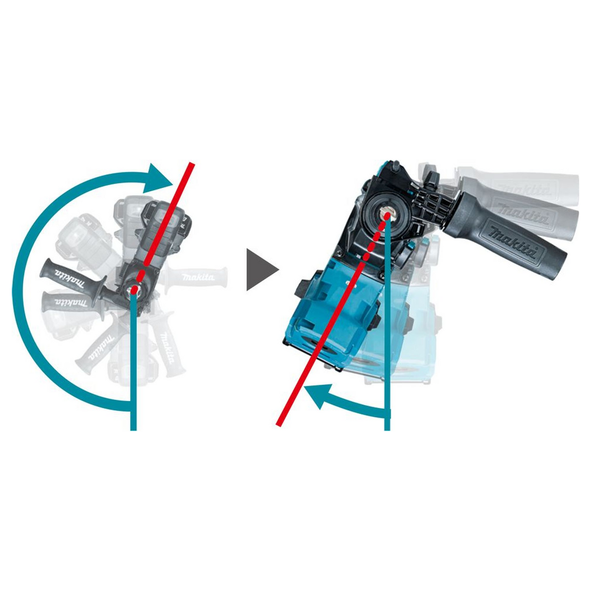 HR011GZ01 - Tassellatore Makita HR011GZ01 40V - Immagine 20