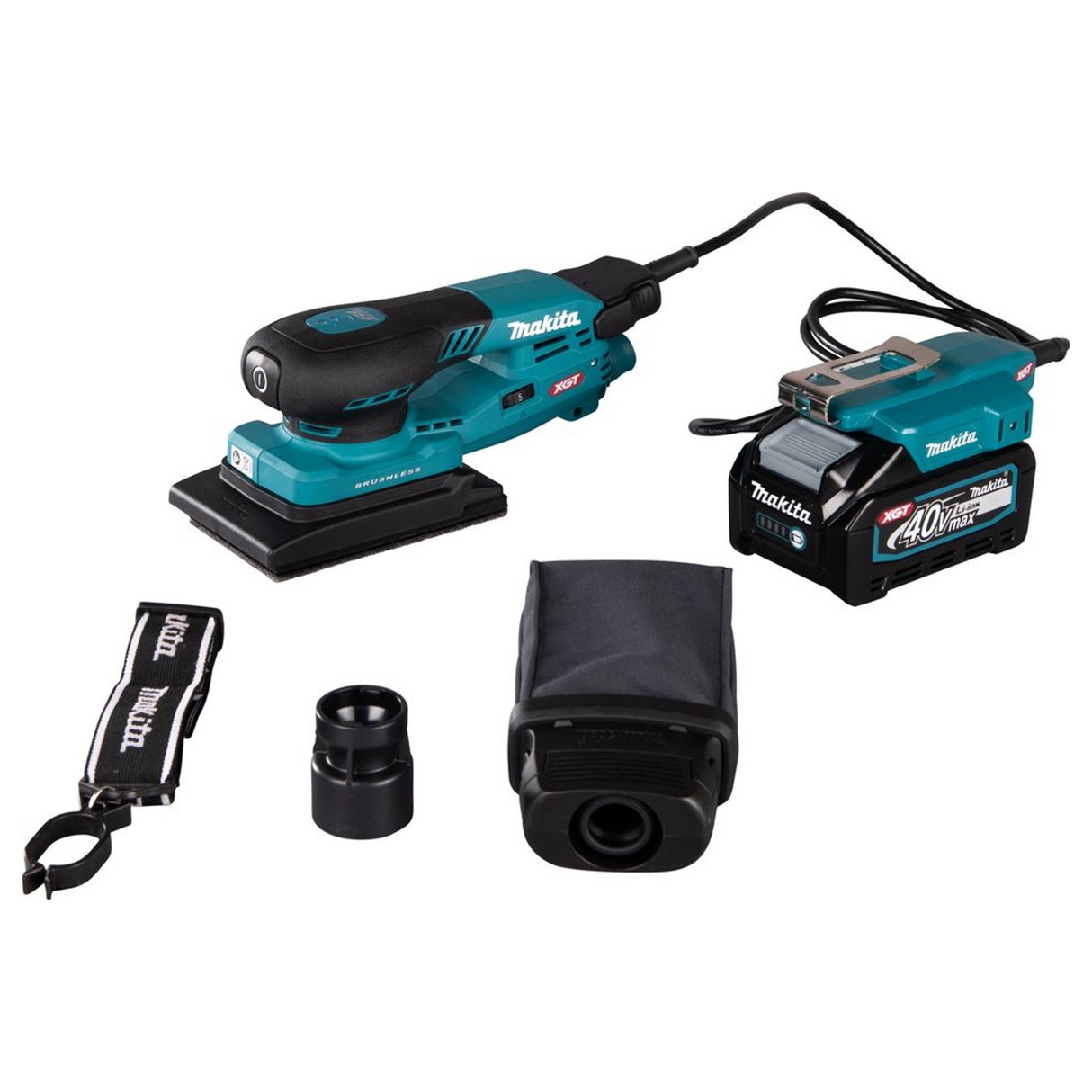 BO005CGZ - Levigatrice Orbitale Makita BO005CGZ 40V - Immagine 18