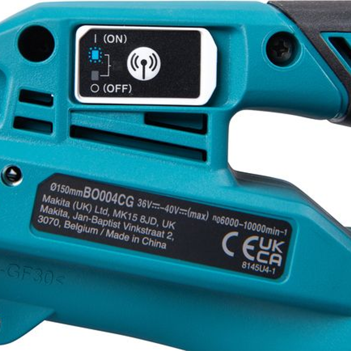 BO004CGZ - Levigatrice Rotorbitale Makita BO004CGZ 40V - Immagine 17