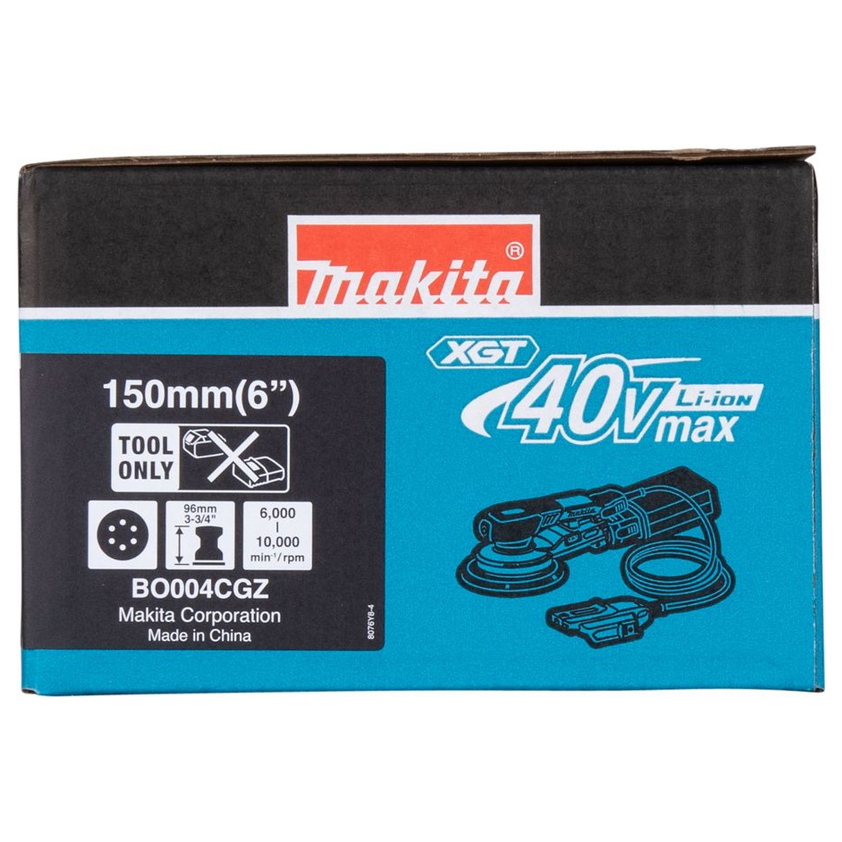 BO004CGZ - Levigatrice Rotorbitale Makita BO004CGZ 40V - Immagine 21