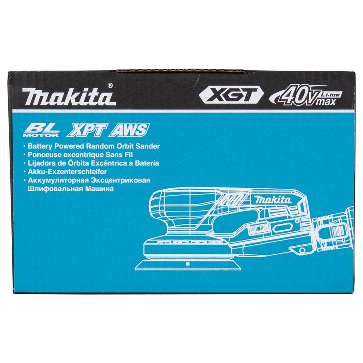 BO004CGZ - Levigatrice Rotorbitale Makita BO004CGZ 40V - Immagine 22