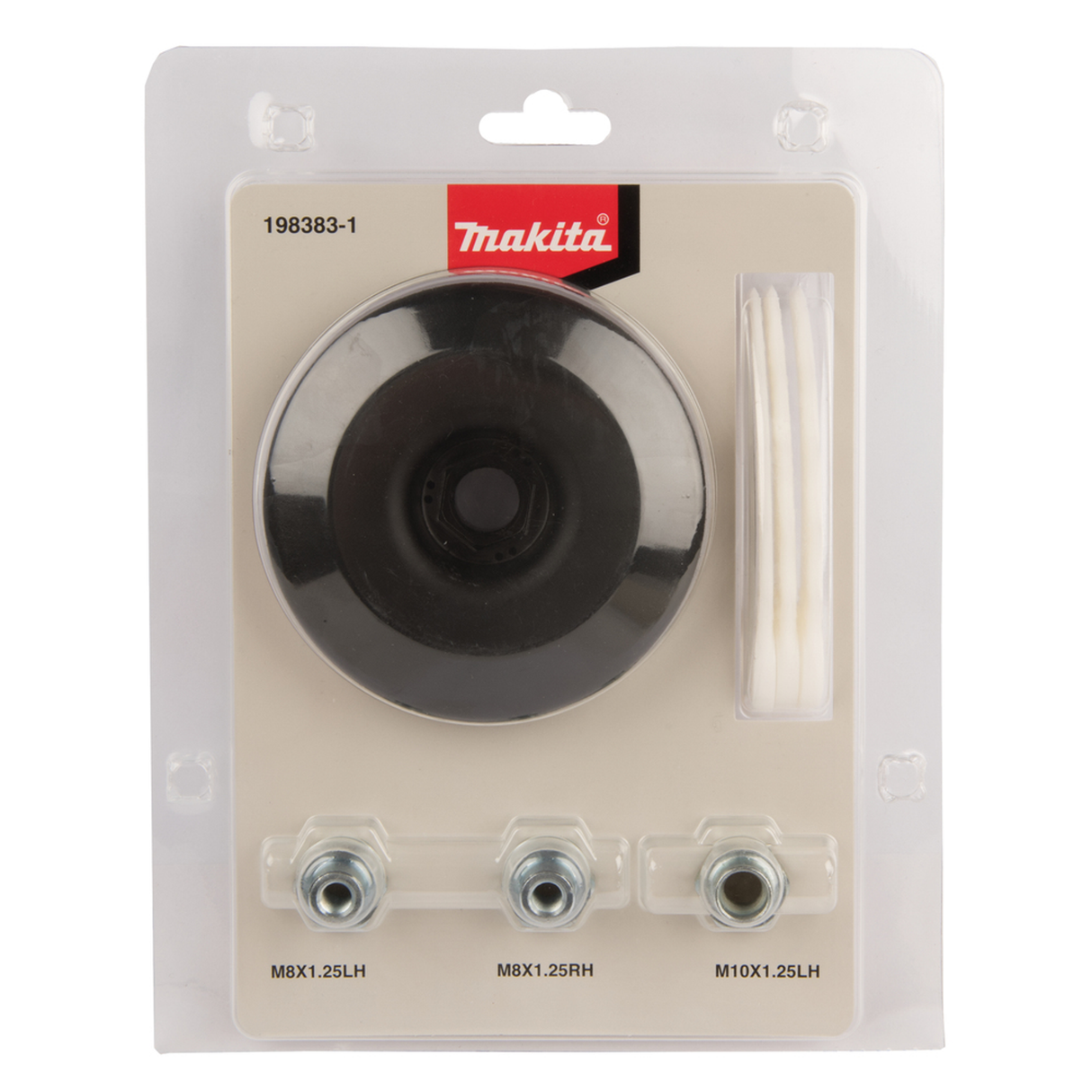 198383-1 - Brushcutter Head Makita 198383-1 Three Plastic Blades Ø 255mm - Image 6