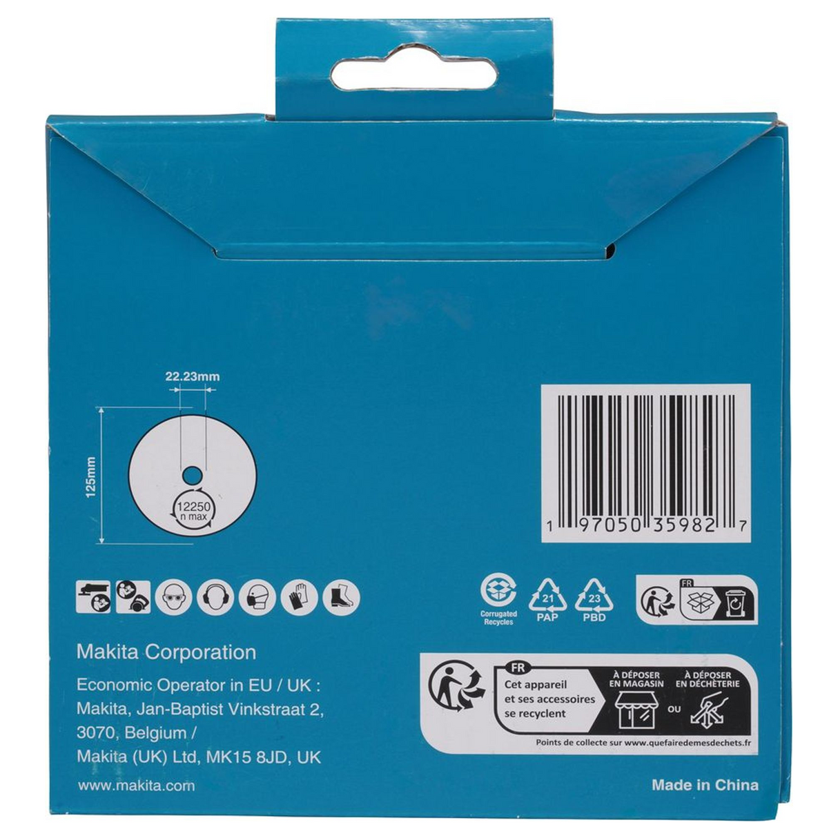 D-80167 - Diamond Disc Makita D-80167 125mm Marble Granite - Image 5