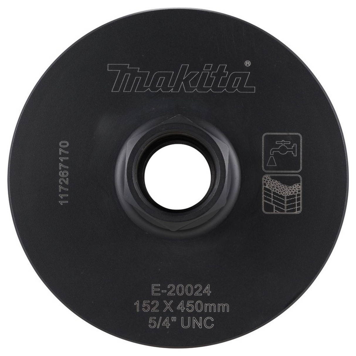 Corona Diamantata Makita E-20024 152x450mm Wet 1-1/4"UNC
