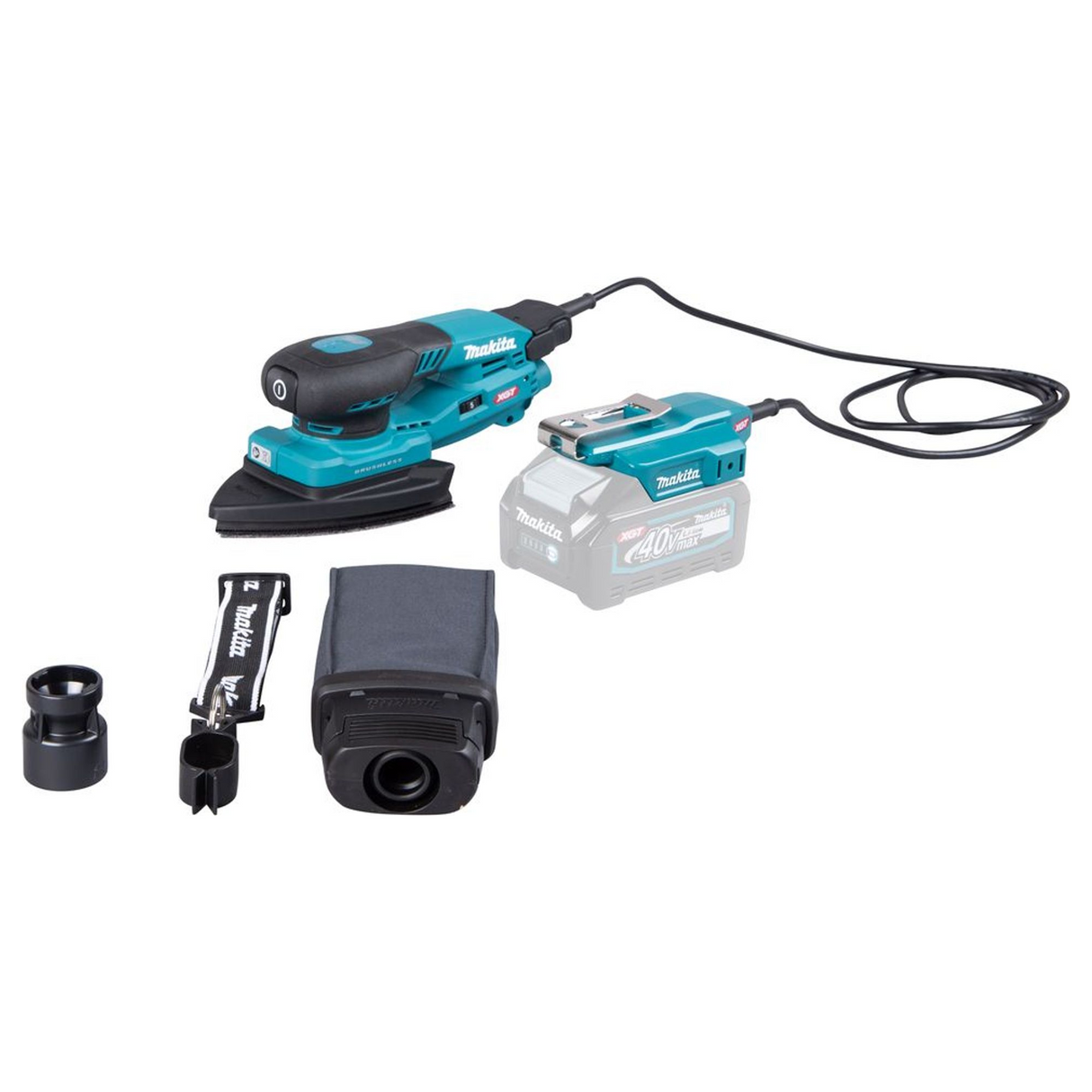 BO006CGZ - Levigatrice Orbitale Delta Makita BO006CGZ 40V - Immagine 20