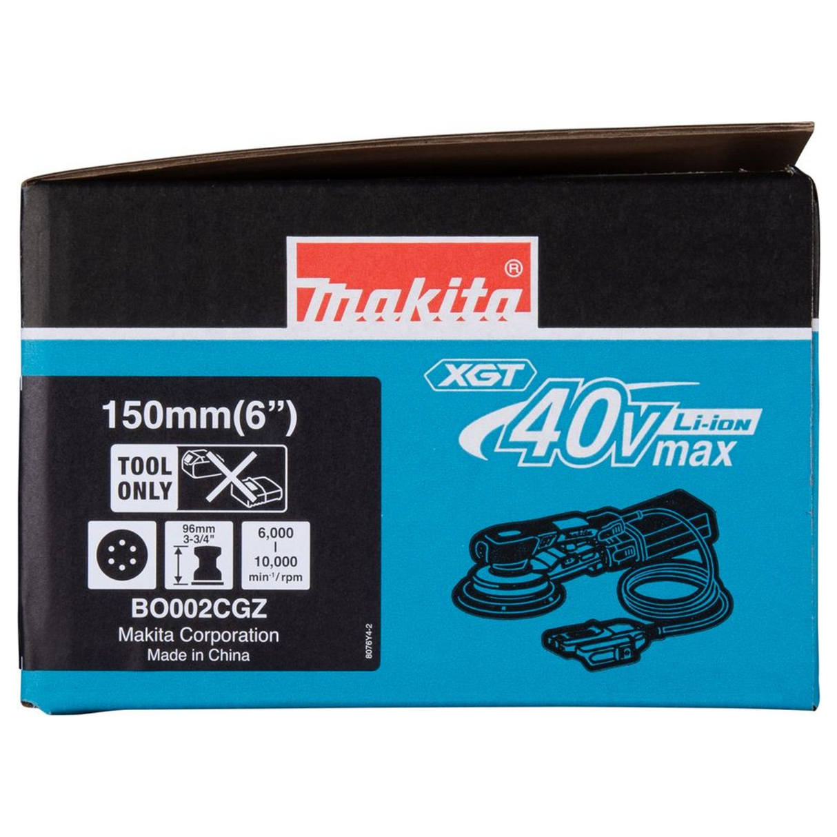 BO002CG - Random orbital sander Makita BO002CGZ 40V - Image 20