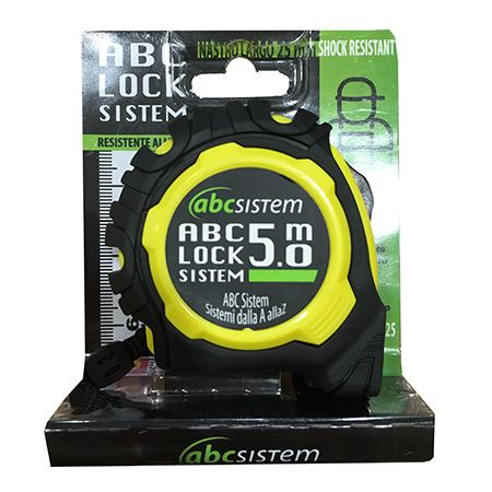 Flessometro ABC Lock sistem 5 Mt