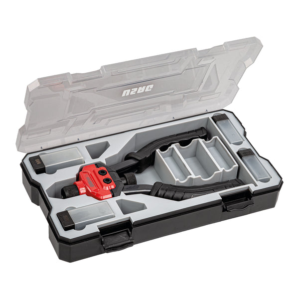 Rivettatrice USAG Con Testa Orientabile 360° - Per Rivetti In Alluminio 2.4-4.8 Mm, Rosso - Foto 11