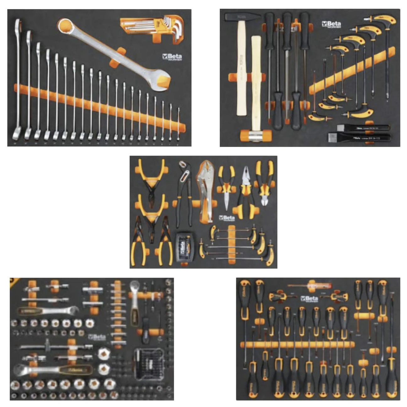 Assortimento utensili Beta BW 5945/2024 268 UT. C45PRO