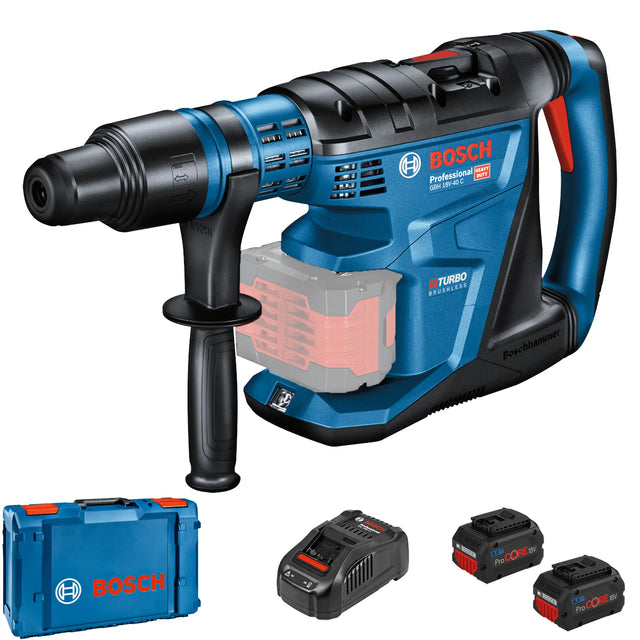 Martello Perforatore Bosch GBH 18V-40 C PRO 18V 8Ah
