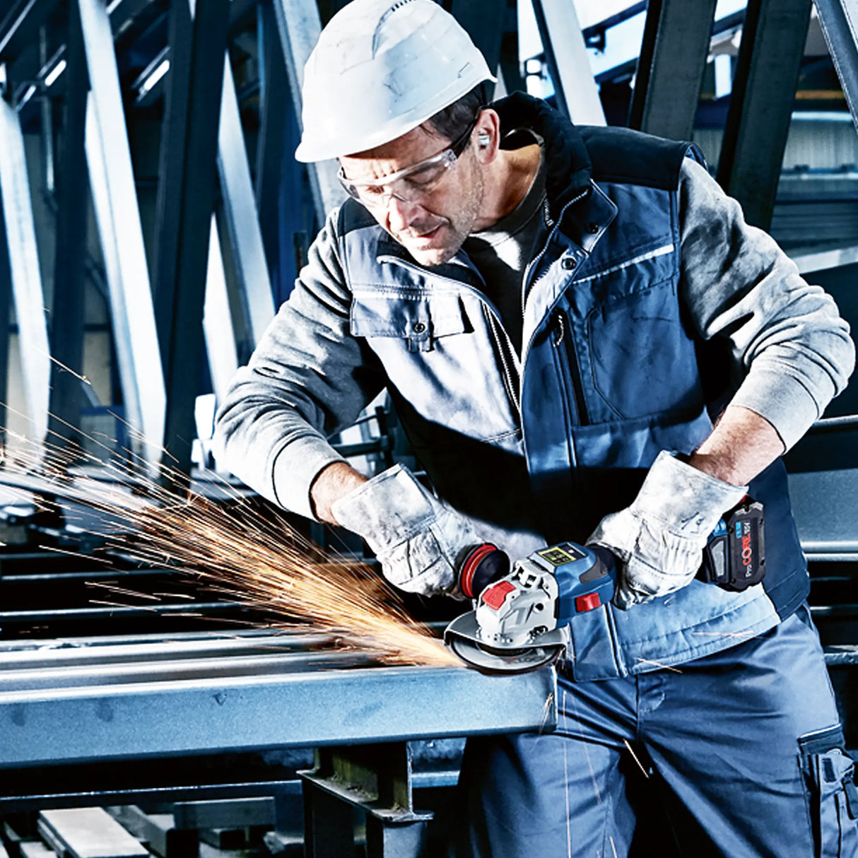 Smerigliatrice Bosch GWX 18V-15 SC