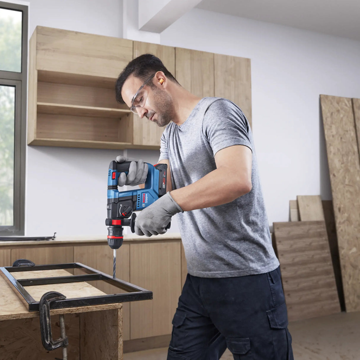 Martello Perforatore Bosch GBH 18V-18 X PRO 18V