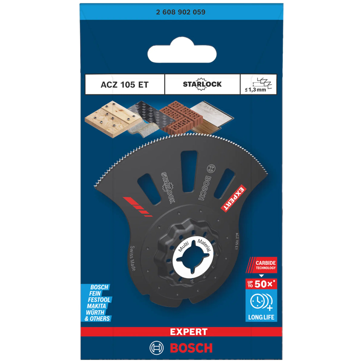 Lama Segmentata Expert Bosch ACZ 105 ET