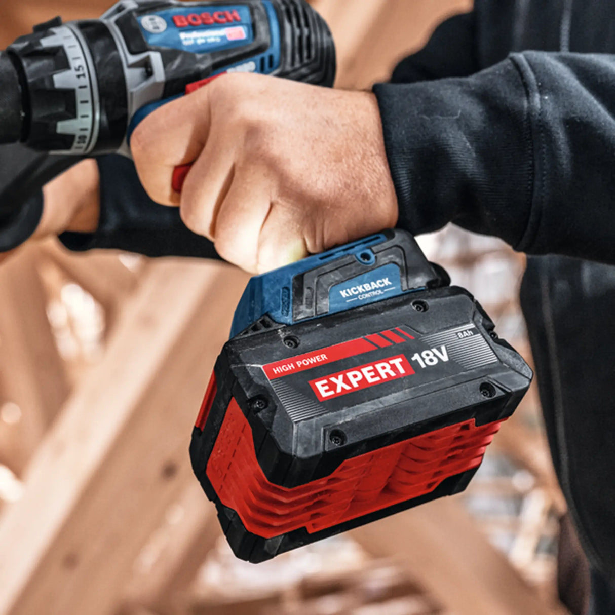 Starter Set Bosch Expert EXBA18V-80 18V 8Ah