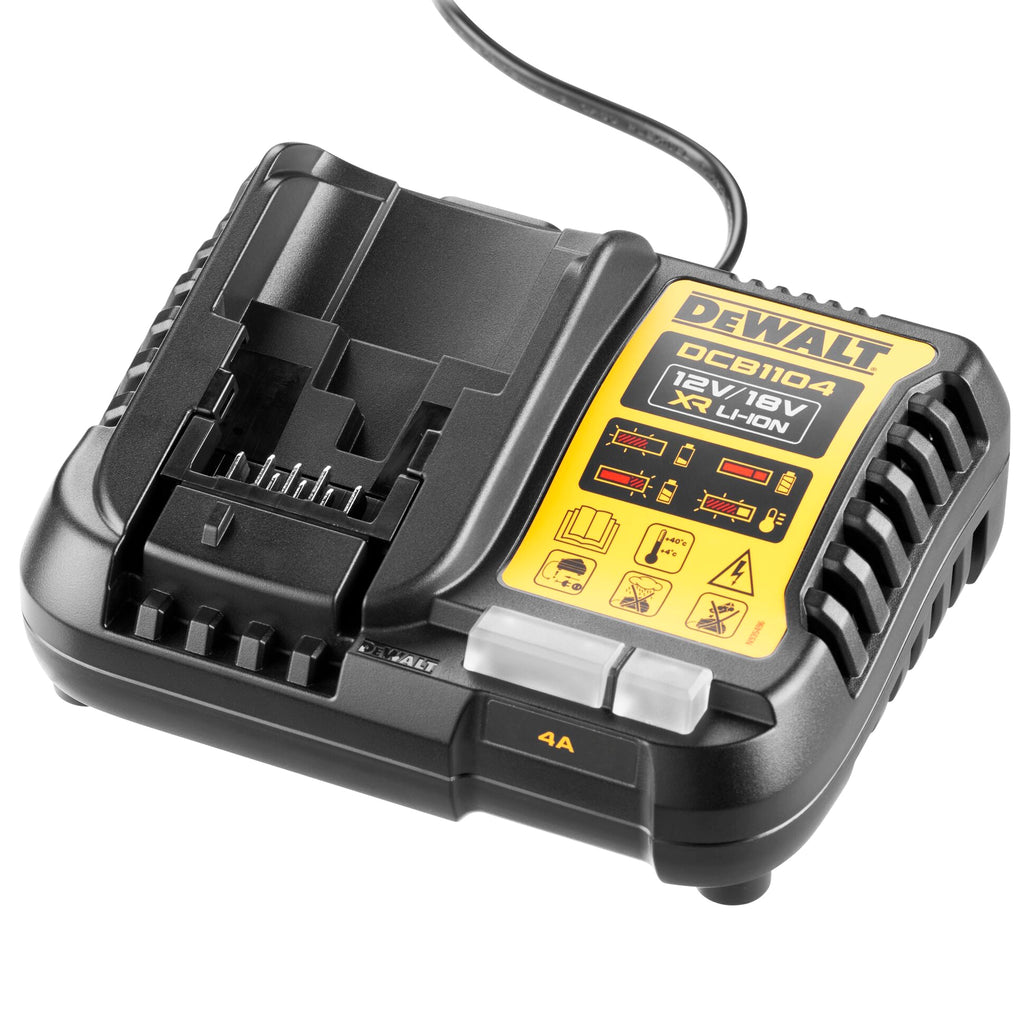 Caricabatterie DeWalt DCB115-QW Per Batterie XR 10.8V, 14.4V, 18V - Ricarica Rapida In 30 Minuti - Foto 4