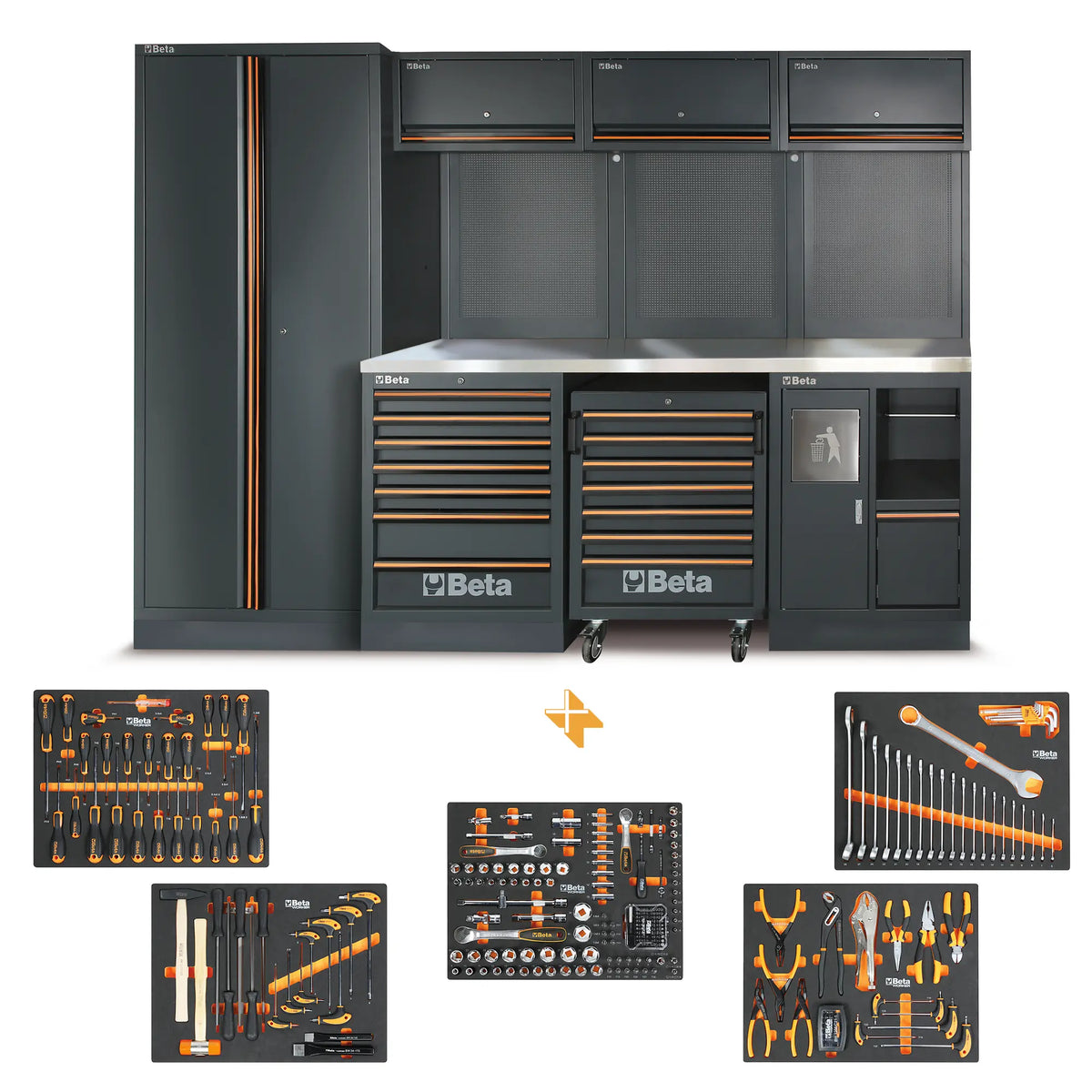 Arredo officina Beta C45PRO 2.0 X con 268 Utensili Omaggio