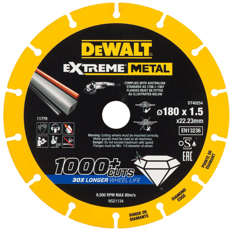 Disco da taglio Dewalt DT40254-QZ