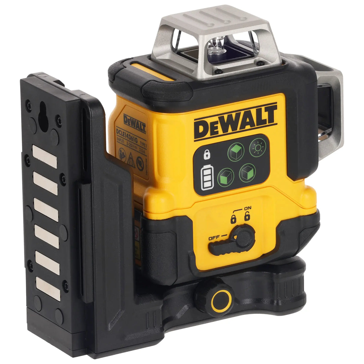 Tracciatore laser multilinea verde Dewalt DCLE14361GB-XJ