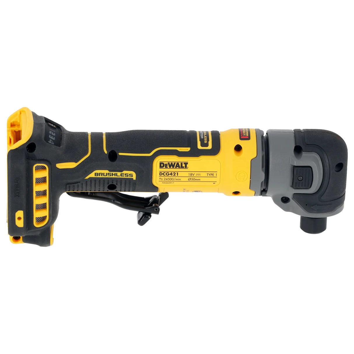 Smerigliatrice assiale Dewalt DCG421N-XJ 18V