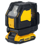 Tracciatore laser a croce verde Dewalt DCLE34021D1-QW 12V 2Ah