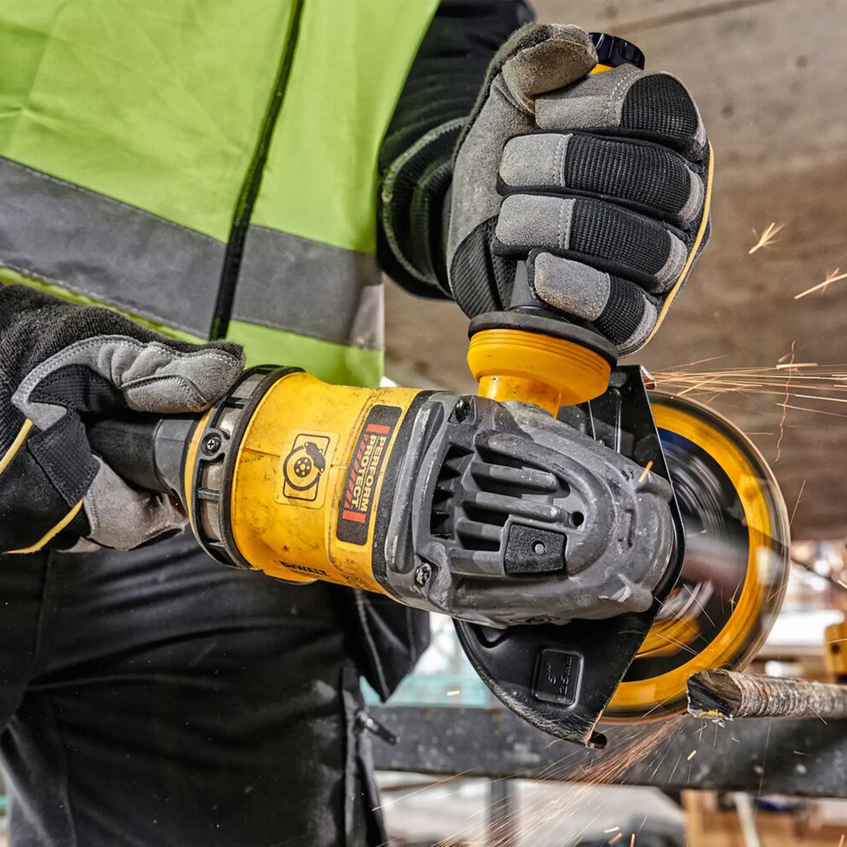 Smerigliatrice Dewalt DCG418SHDX2-QW 54V 9Ah