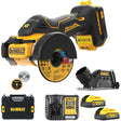 Mini Troncatrice Dewalt DCS438E2T-QW 18V 1.7Ah