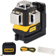 Tracciatore laser multilinea verde Dewalt DCLE14361GB-XJ