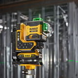 Livella Laser verde Dewalt DCLE34035D1-QW 18V 2Ah
