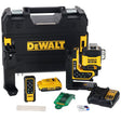 Livella Laser verde Dewalt DCLE34035D1-QW 18V 2Ah