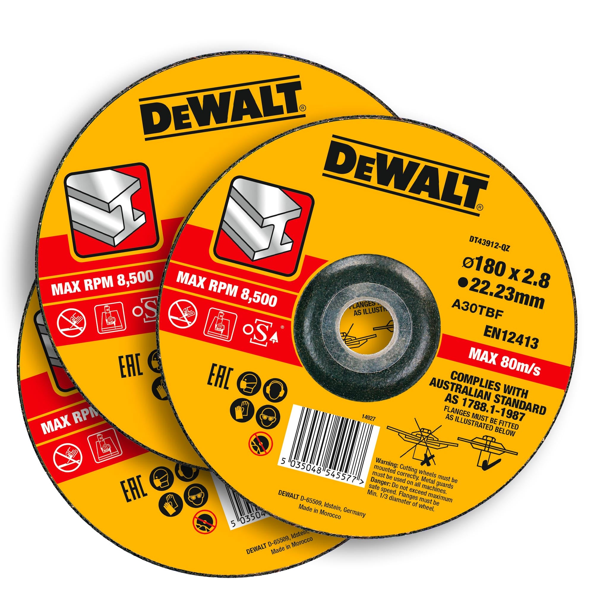 Kit Dewalt DCG405P2SET-QW 18V