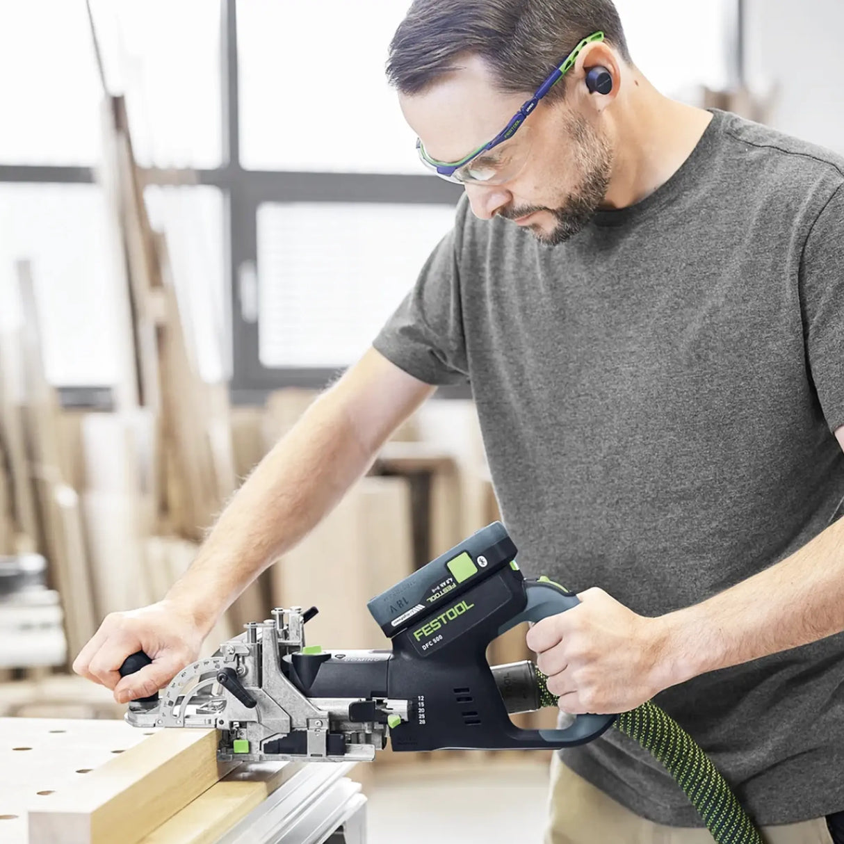 Fresatrice per giunzioni Festool DFC 500 E-Basic DOMINO