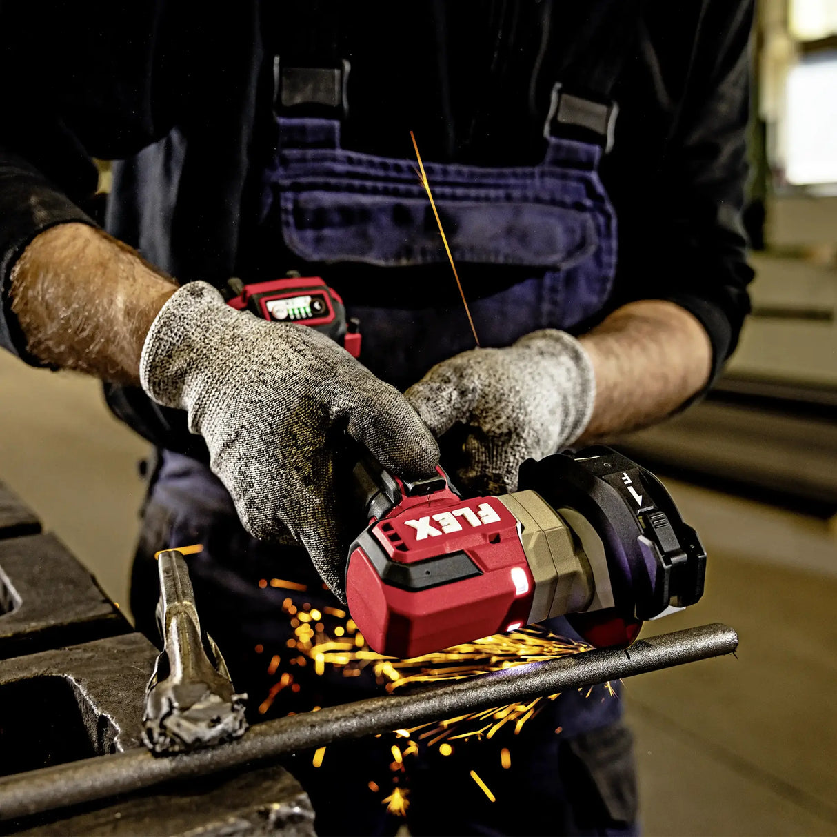 Smerigliatrice angolare Flex LBE 76 12V EC C