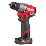 Combo Kit Milwaukee M12 FPP2A2-5253X 12V 2.5Ah + 5Ah