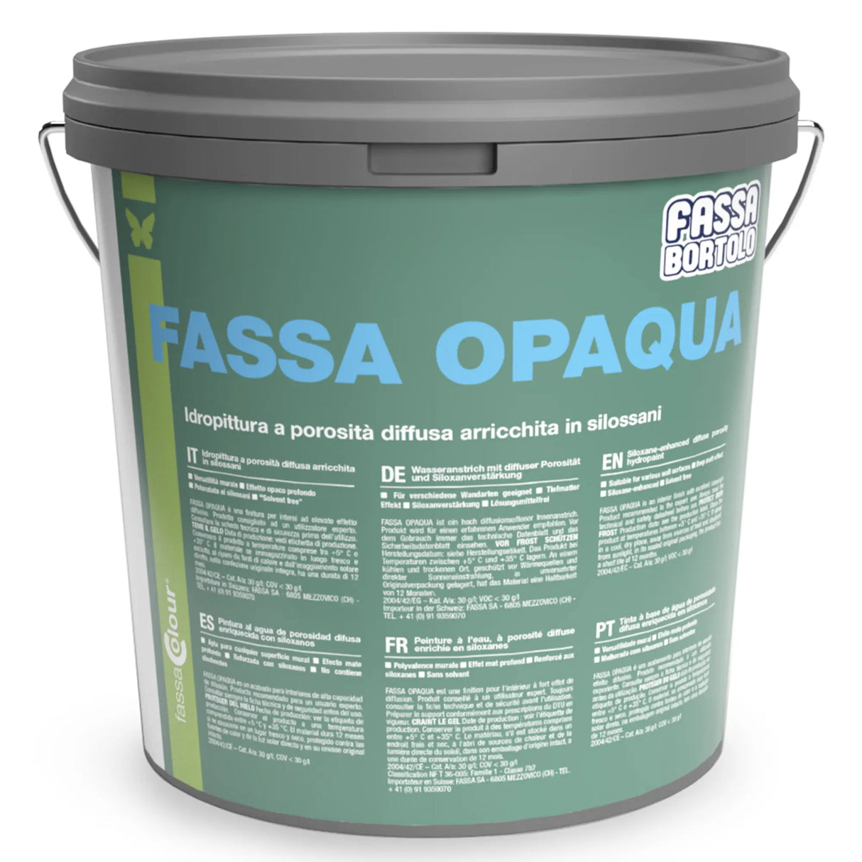 Pittura Lavabile Fassa OPAQUA Bianca